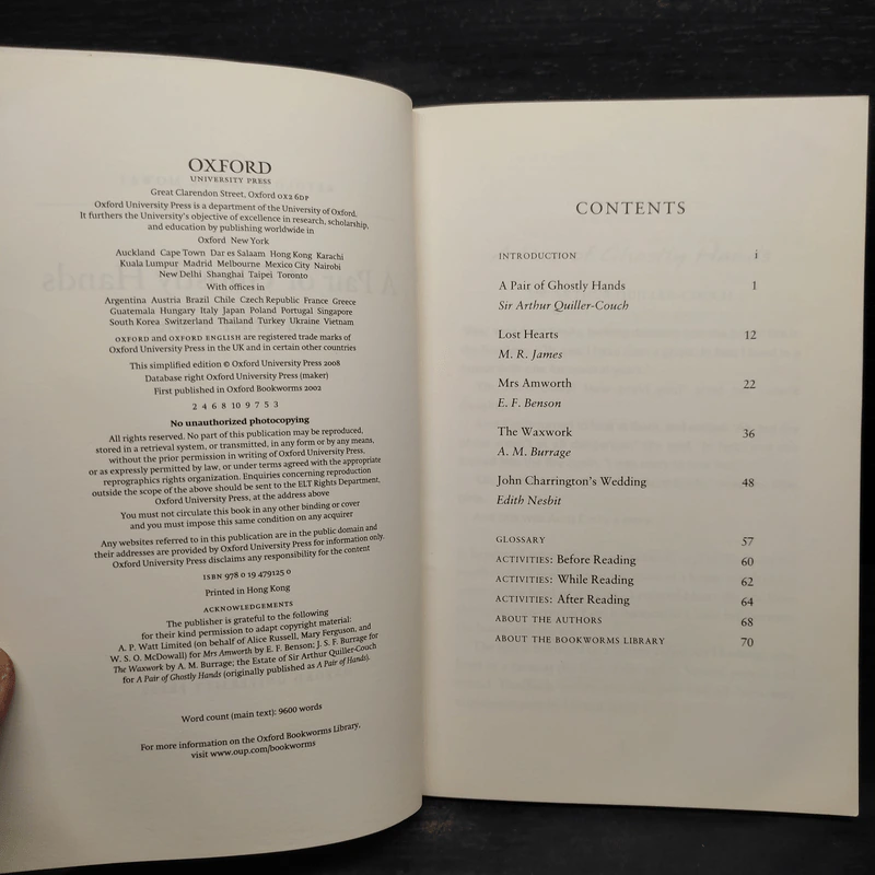 A Pair of Ghostly Hands and Other Stories - Oxford Bookworms 3 รูปที่ 5