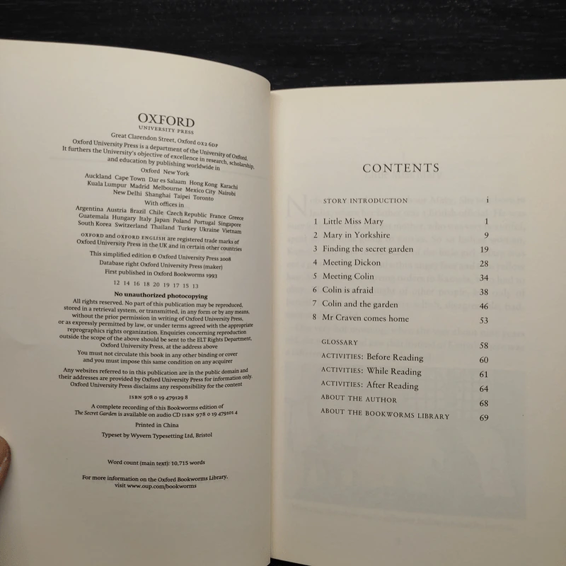 The Secret Garden - Oxford Bookworms 3 รูปที่ 5