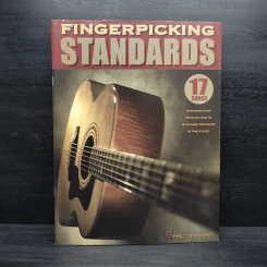 Fingerpicking Standards: 17 Songs Arranged for Solo Guitar in Standard Notation & Tablature รูปที่ 1