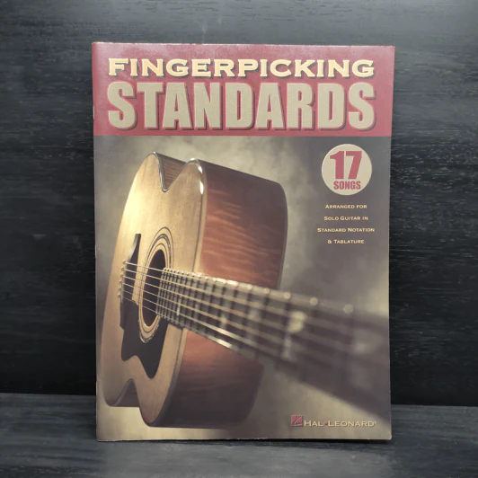 Fingerpicking Standards: 17 Songs Arranged for Solo Guitar in Standard Notation & Tablature รูปที่ 1