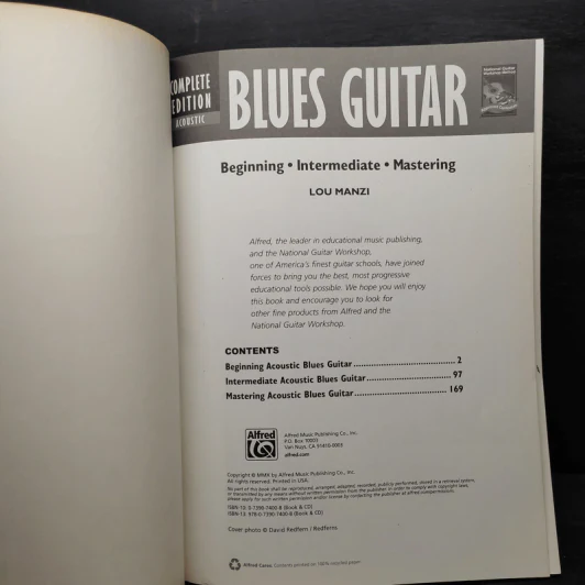 Alfred Acoustic Blues Guitar Method รูปที่ 5
