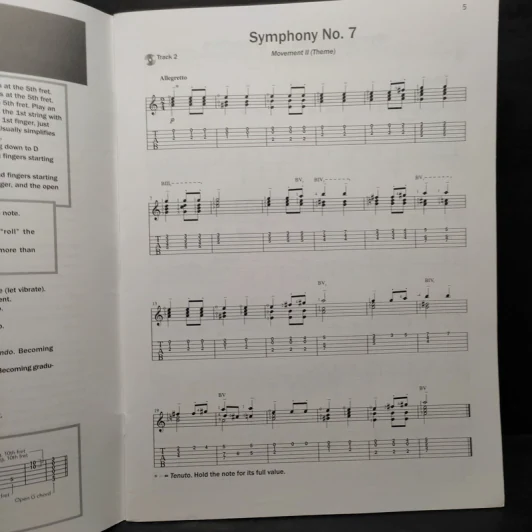 Basix Guitar TAB Classics -- Beethoven: Book & Online Audio รูปที่ 6