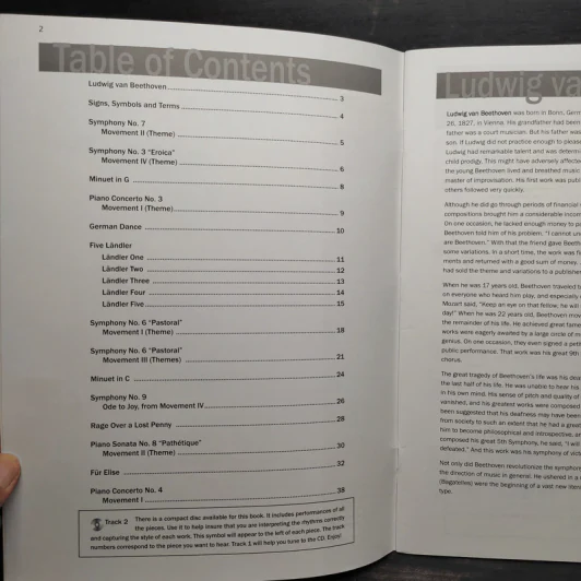 Basix Guitar TAB Classics -- Beethoven: Book & Online Audio รูปที่ 5