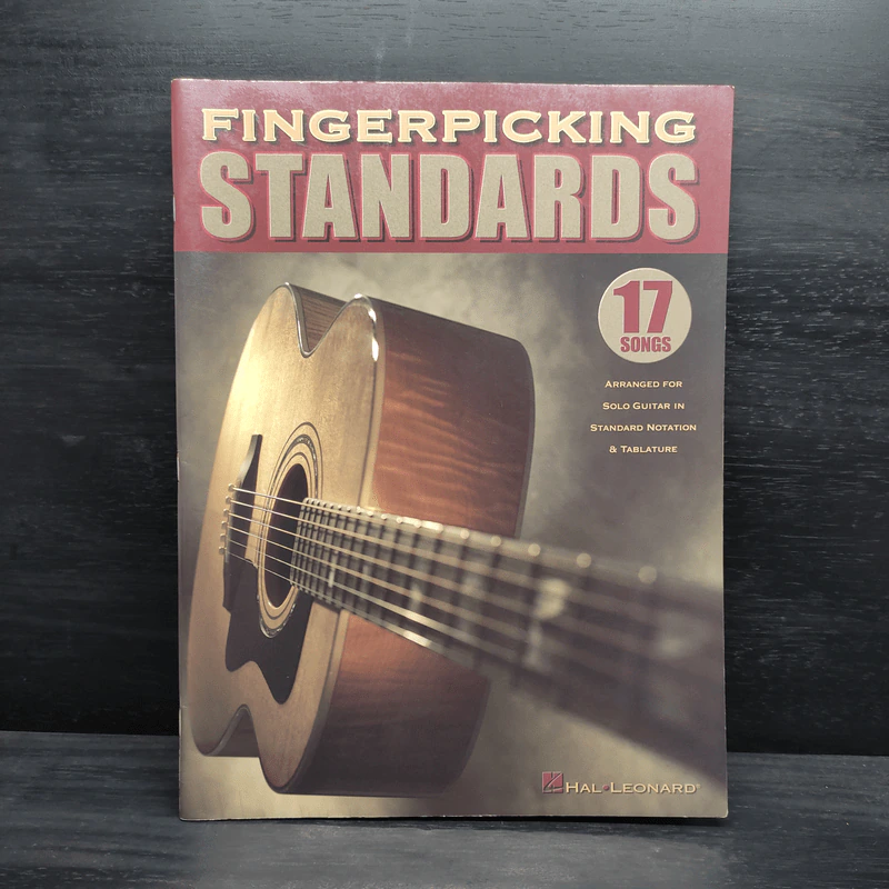 Fingerpicking Standards: 17 Songs Arranged for Solo Guitar in Standard Notation & Tablature รูปที่ 1