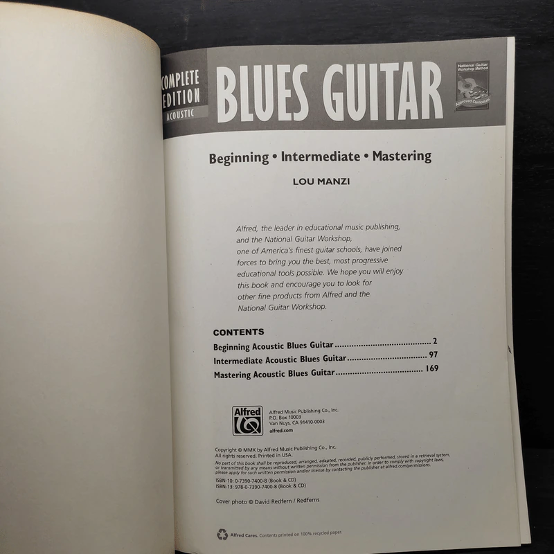 Alfred Acoustic Blues Guitar Method รูปที่ 5