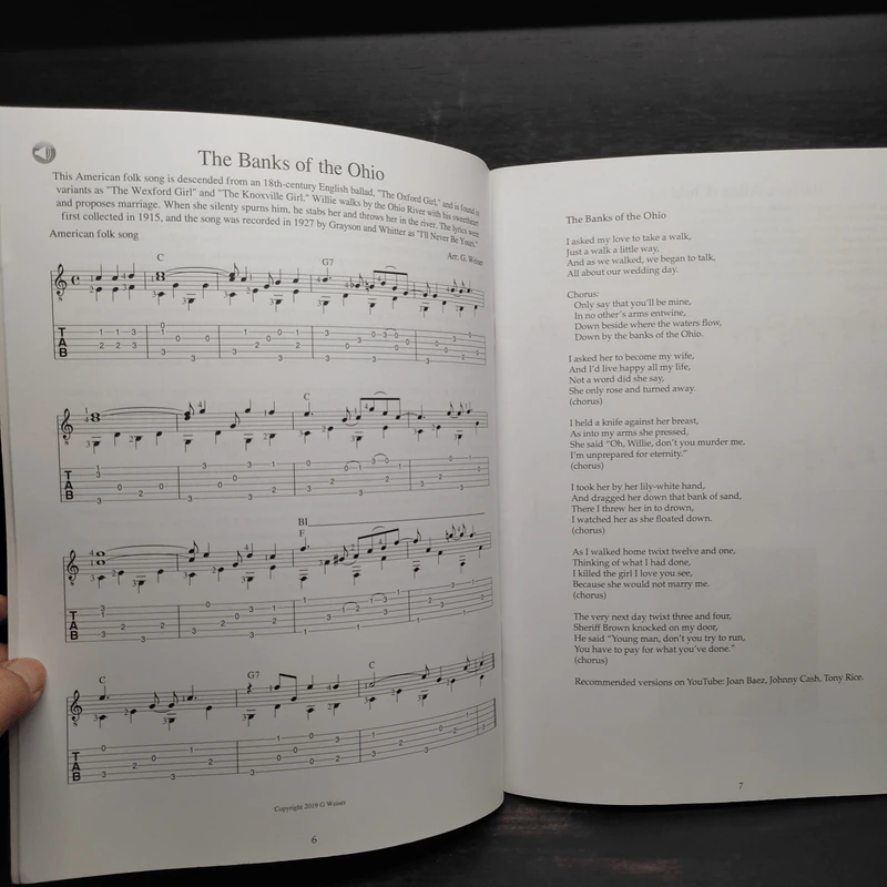 Early Blues, Ancient Ballads and Classic Folk Songs for Fingerstyle Guitar รูปที่ 6
