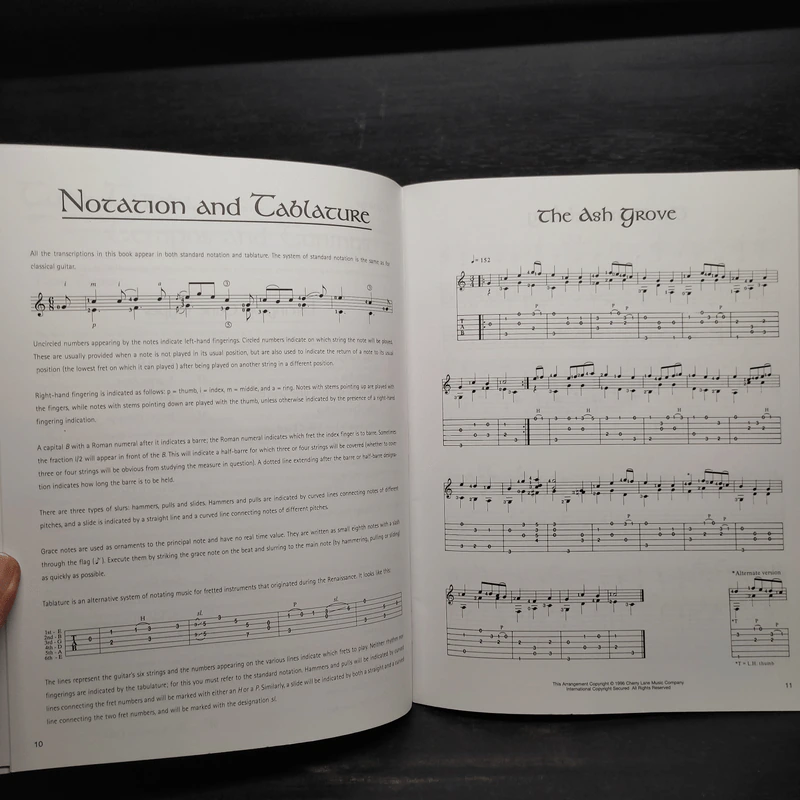 Folk Songs for Solo Guitar รูปที่ 8