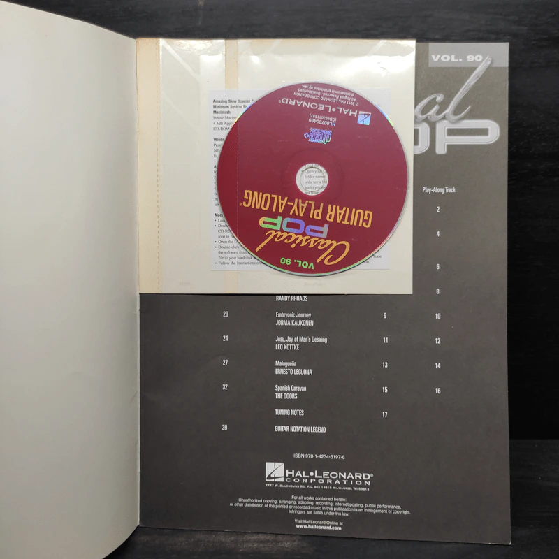 Classical Pop: Guitar Play-Along Volume 90 รูปที่ 5