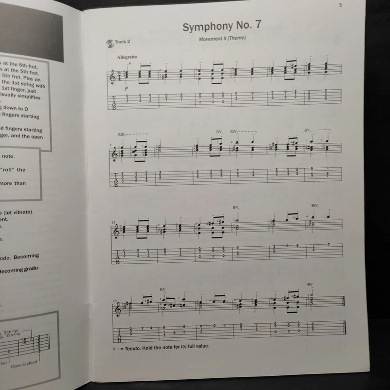 Basix Guitar TAB Classics -- Beethoven: Book & Online Audio รูปที่ 6