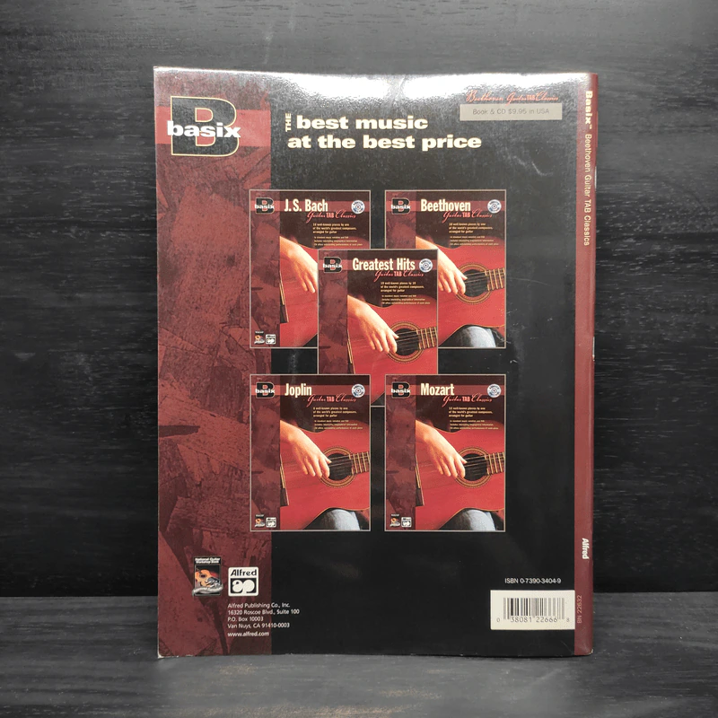 Basix Guitar TAB Classics -- Beethoven: Book & Online Audio รูปที่ 2