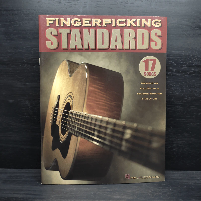 Fingerpicking Standards: 17 Songs Arranged for Solo Guitar in Standard Notation & Tablature รูปที่ 1