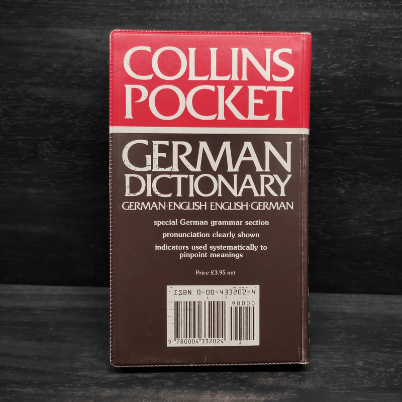 Collins Pocket German Dictionary รูปที่ 2