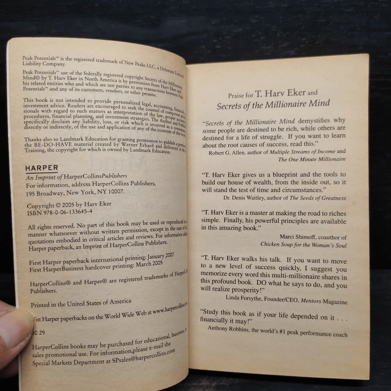 Secrets of the Millionaire Mind - T. Harv Eker รูปที่ 5