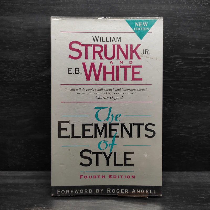The Elements of Style - William Strunk Jr., E.B. White รูปที่ 1