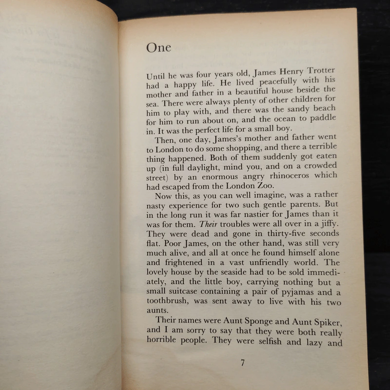 James and the Giant Peach - Roald Dahl รูปที่ 6