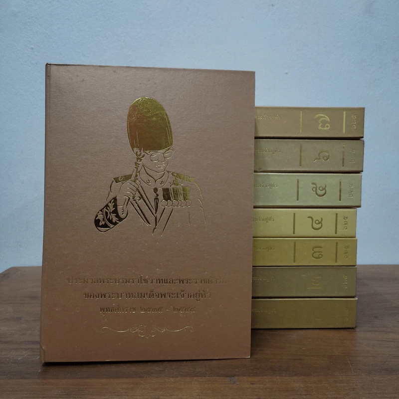 ประมวลพระบรมราโชวาทในหลวง พ.ศ.2493-2548 ครบชุด 8 เล่ม รูปที่ 1