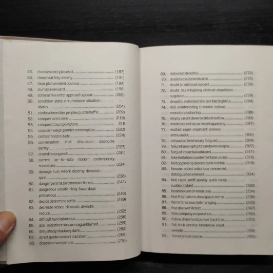 คำคล้ายในภาษาอังกฤษ English Synonyms - ร.ท.นิพนธ์ กาบสลับพล รูปที่ 7