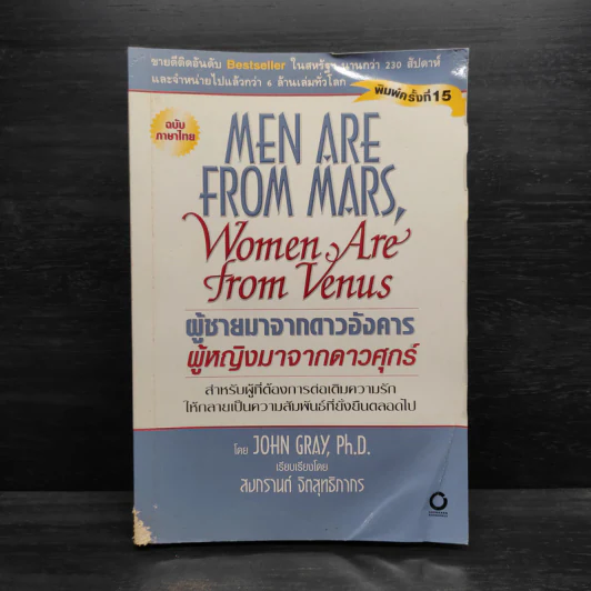 Men are from Mars, Women are from Venus ผู้ชายมาจากดาวอังคาร ผู้หญิงมาจากดาวศุกร์ รูปที่ 1