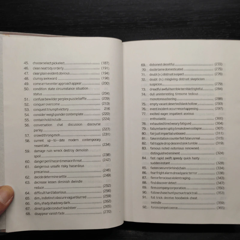 คำคล้ายในภาษาอังกฤษ English Synonyms - ร.ท.นิพนธ์ กาบสลับพล รูปที่ 7