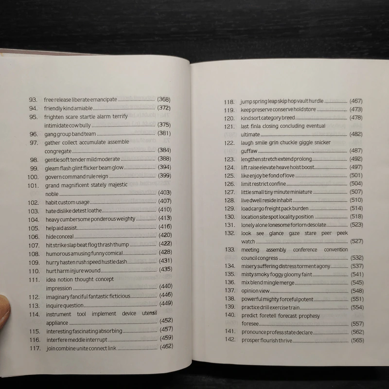 คำคล้ายในภาษาอังกฤษ English Synonyms - ร.ท.นิพนธ์ กาบสลับพล รูปที่ 8