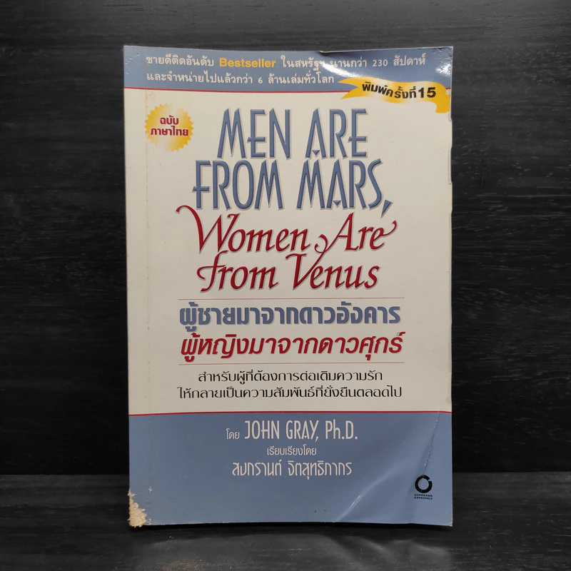 Men are from Mars, Women are from Venus ผู้ชายมาจากดาวอังคาร ผู้หญิงมาจากดาวศุกร์ รูปที่ 1