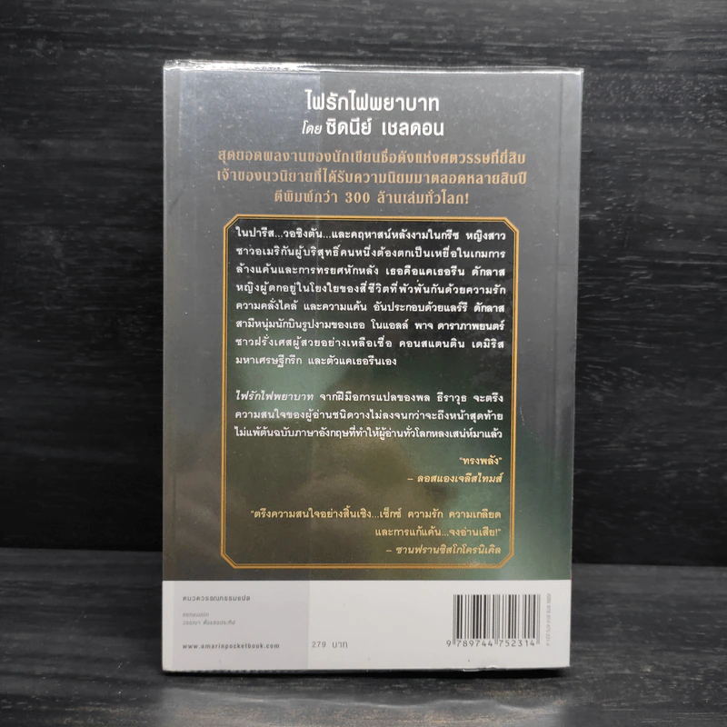 ไฟรักไฟพยาบาท - Sidney Sheldon รูปที่ 2