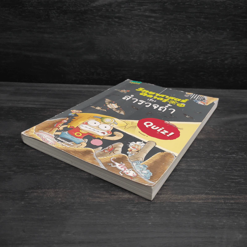 วิทยาศาสตร์ฉลาดรู้ เล่ม 21 เรื่องสำรวจถ้ำ รูปที่ 4