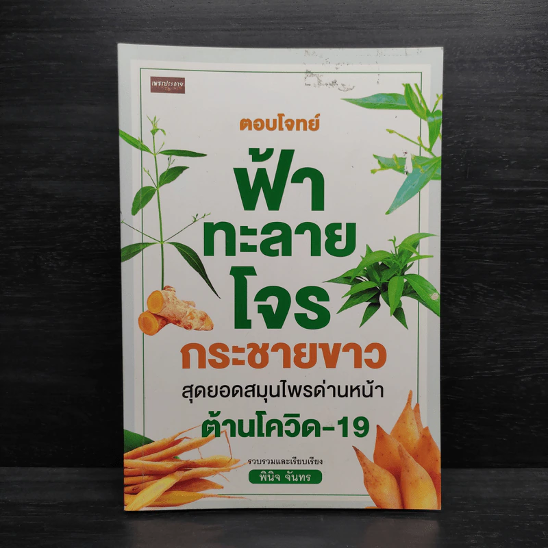 ตอบโจทย์ฟ้าทะลายโจร กระชายขาว สุดยอดสมุนไพรด่านหน้า ต้านโควิด-19 - พินิจ จันทร รูปที่ 1