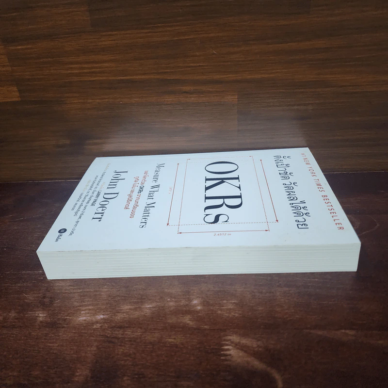 ตั้งเป้าชัด วัดผลได้ด้วย OKRs - John Doerr (จอห์น ดัวร์) รูปที่ 3
