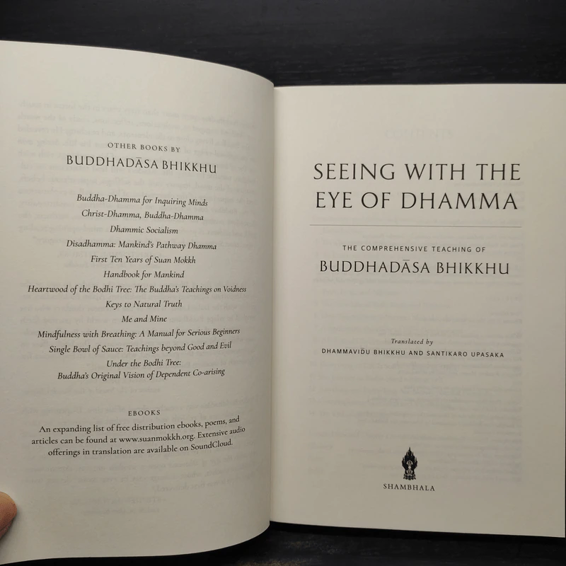 Seeing with the Eye of Dhamma - Bhikkhu, Buddhadasa / Santikaro รูปที่ 5
