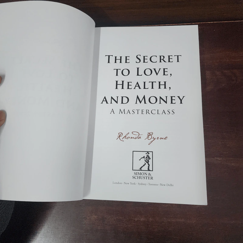 The Secret to Love, Health and Money - Rhonda Byrne รูปที่ 7
