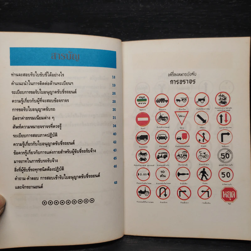 คู่มือสอบกฎจราจร การขับขี่รถยนต์ พร้อมตัวอย่างข้อสอบทันสมัย รูปที่ 7