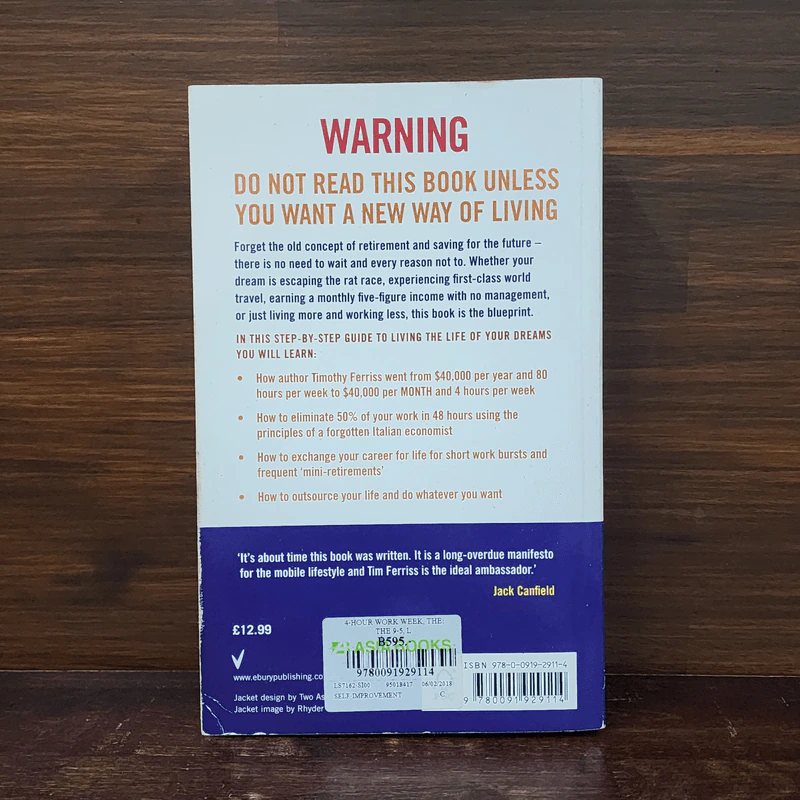 4-Hour Work Week - Timothy Ferriss รูปที่ 6