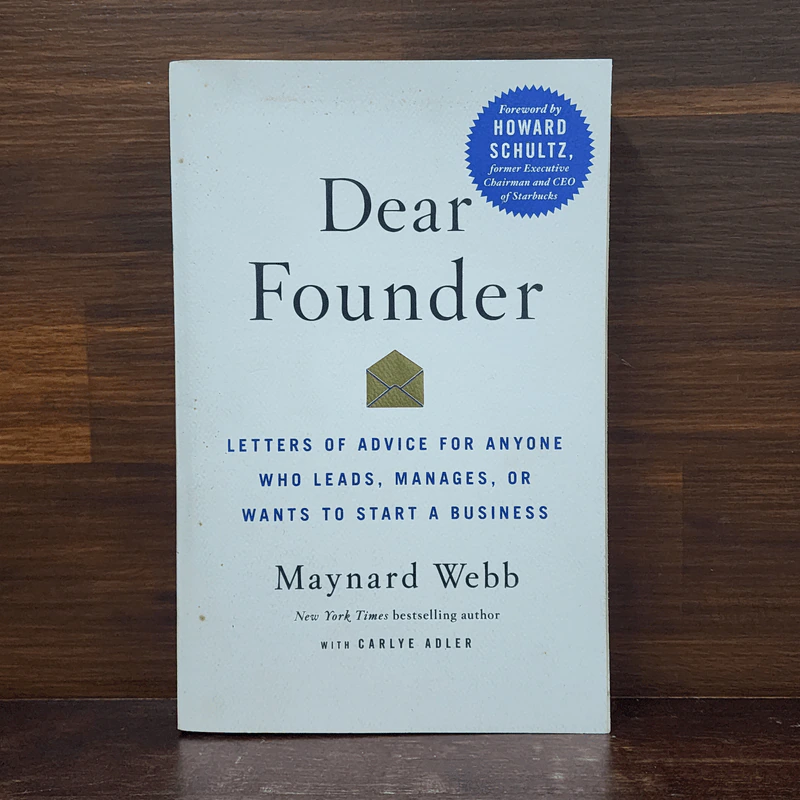 Dear Founder - Carlye Adler, Maynard Webb รูปที่ 1