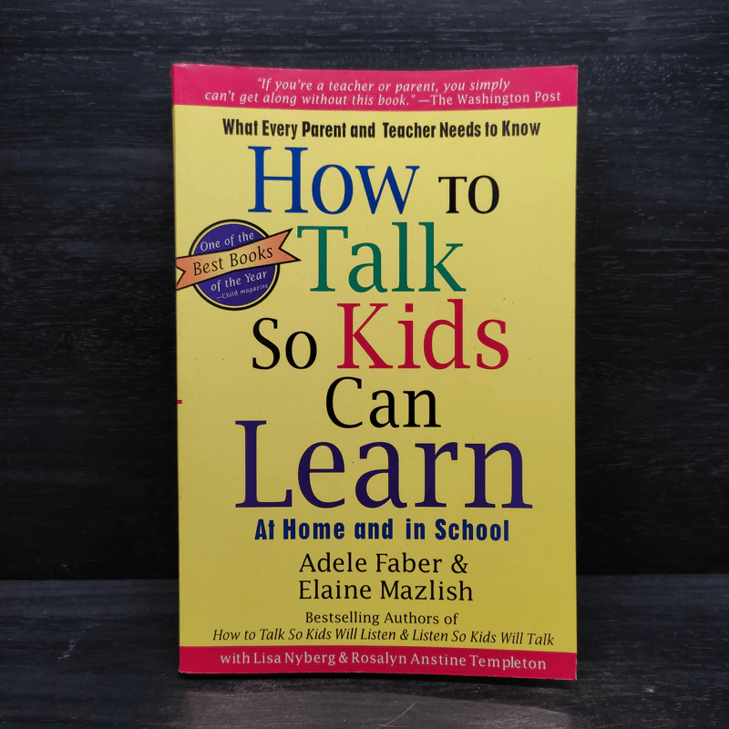How To Talk So Kids Can Learn - Adele Faber, Elaine Mazlish รูปที่ 1