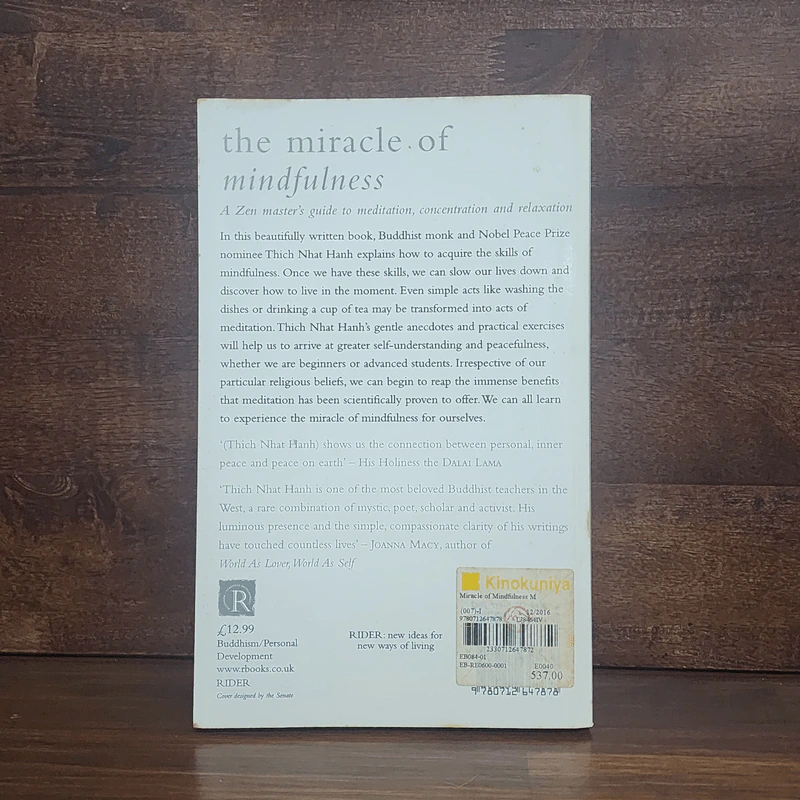 The Miracle of Mindfulness - Thich Nhat Hanh รูปที่ 6
