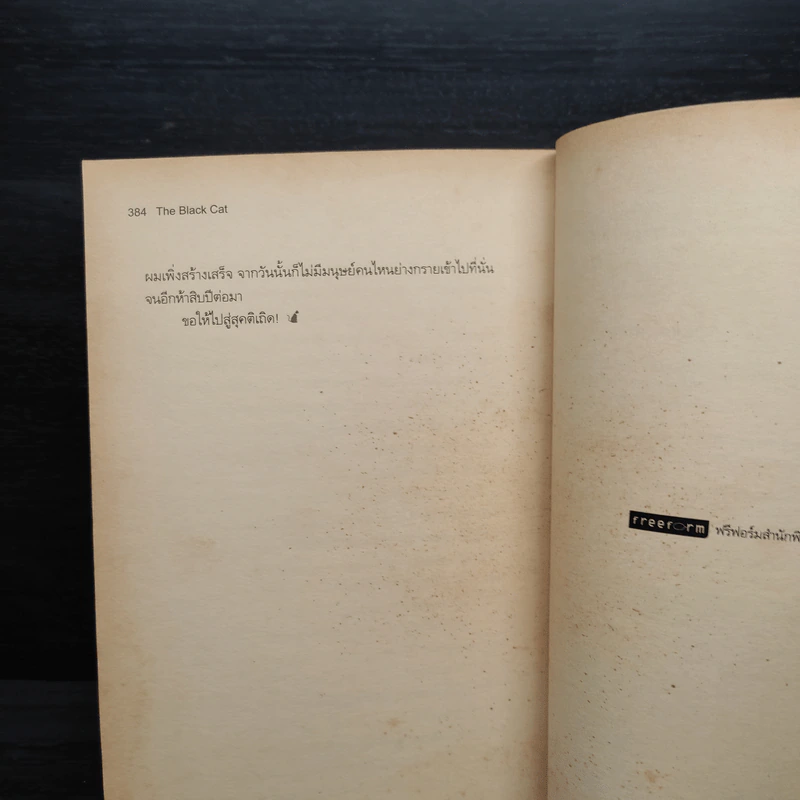 The Black Cat แมวผี รวมเรื่องสั้นเขย่าขวัญ - เอ็ดการ์ อัลลัน โป รูปที่ 8