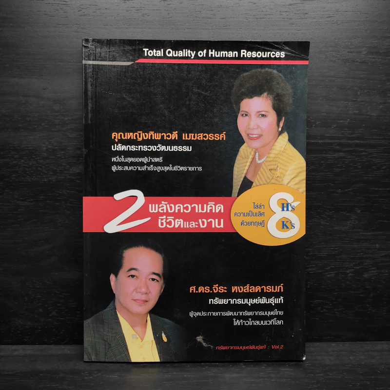 2 พลังความคิด ชีวิตและงาน - คุณหญิงทิพาวดี เมฆสวรรค์, ศ.ดร.จีระ หงส์ลดารมภ์ รูปที่ 1