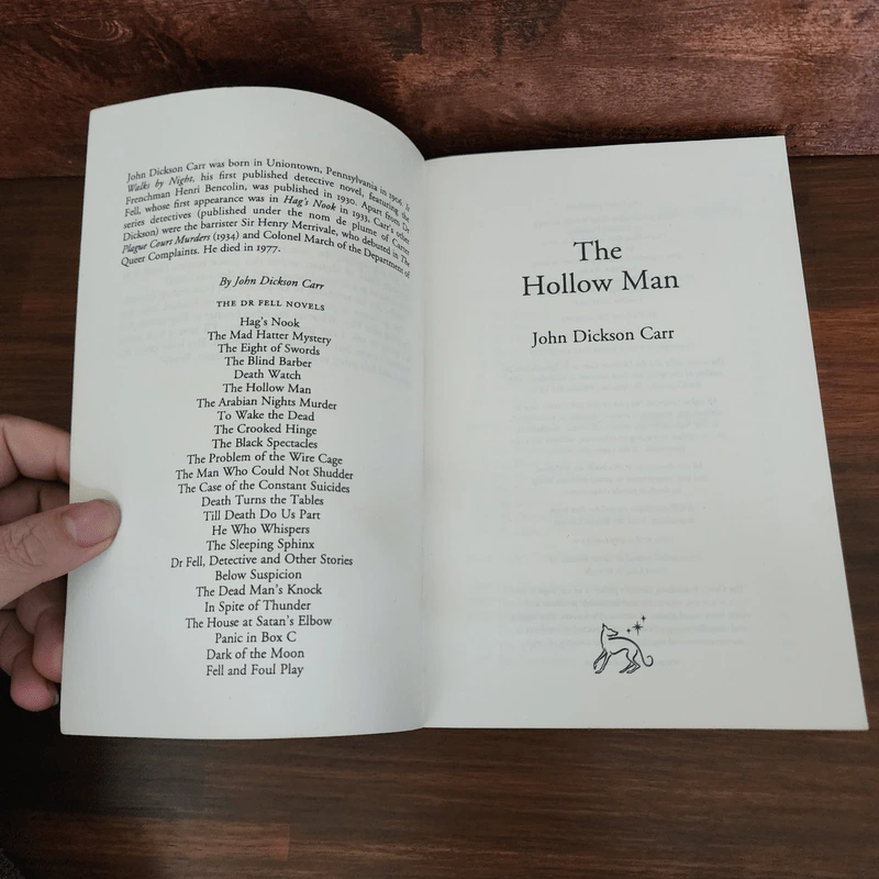 The Hollow Man - John Dickson Carr รูปที่ 7