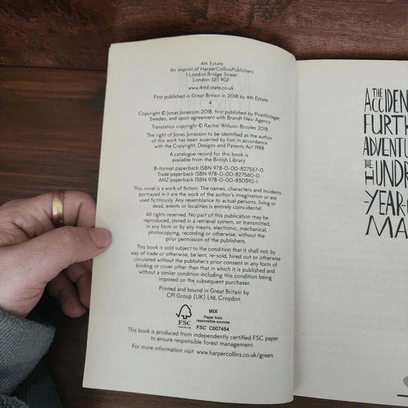 The Accidental Further Adventures of the Hundred-Year-Old Man - Jonas Jonasson รูปที่ 7