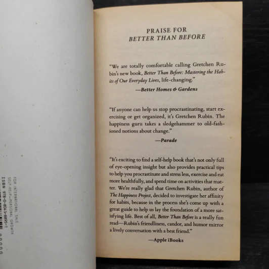 Better Than Before - Gretchen Rubin รูปที่ 5