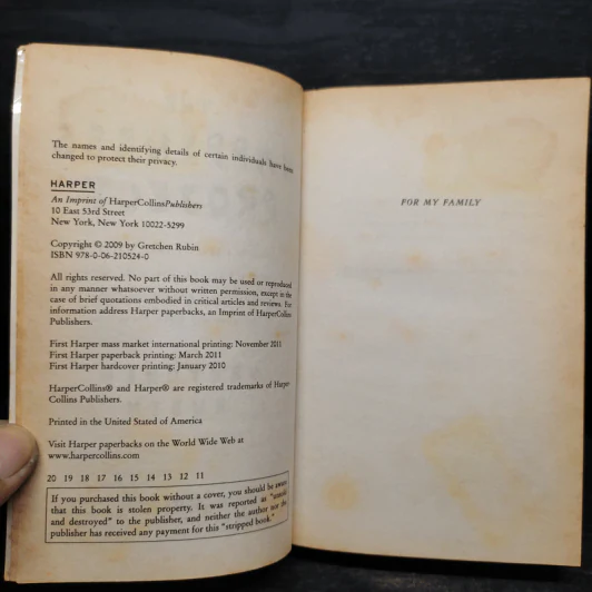 The Happiness Project - Gretchen Rubin รูปที่ 5