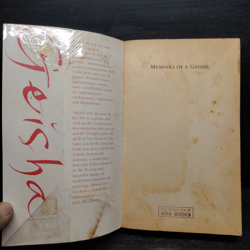 Memoirs of a Geisha - Arthur Golden รูปที่ 5
