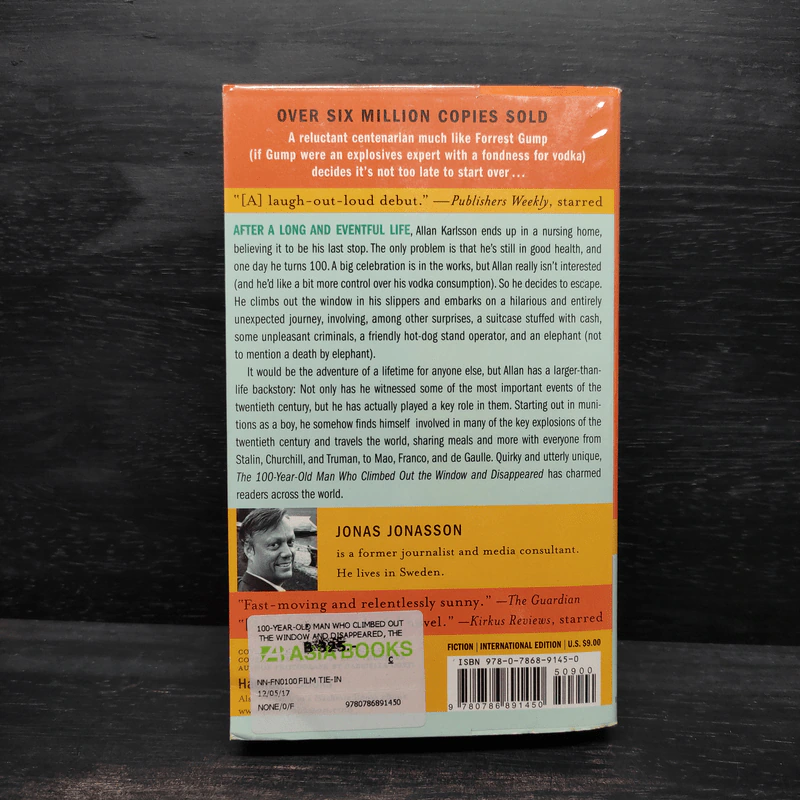 The 100-Year-Old Man Who Climbed Out the Window and Disappeared - Jonas Jonasson รูปที่ 2
