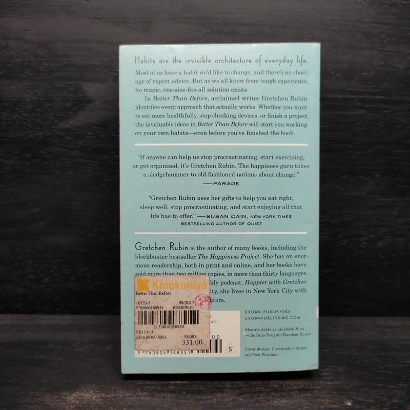Better Than Before - Gretchen Rubin รูปที่ 2