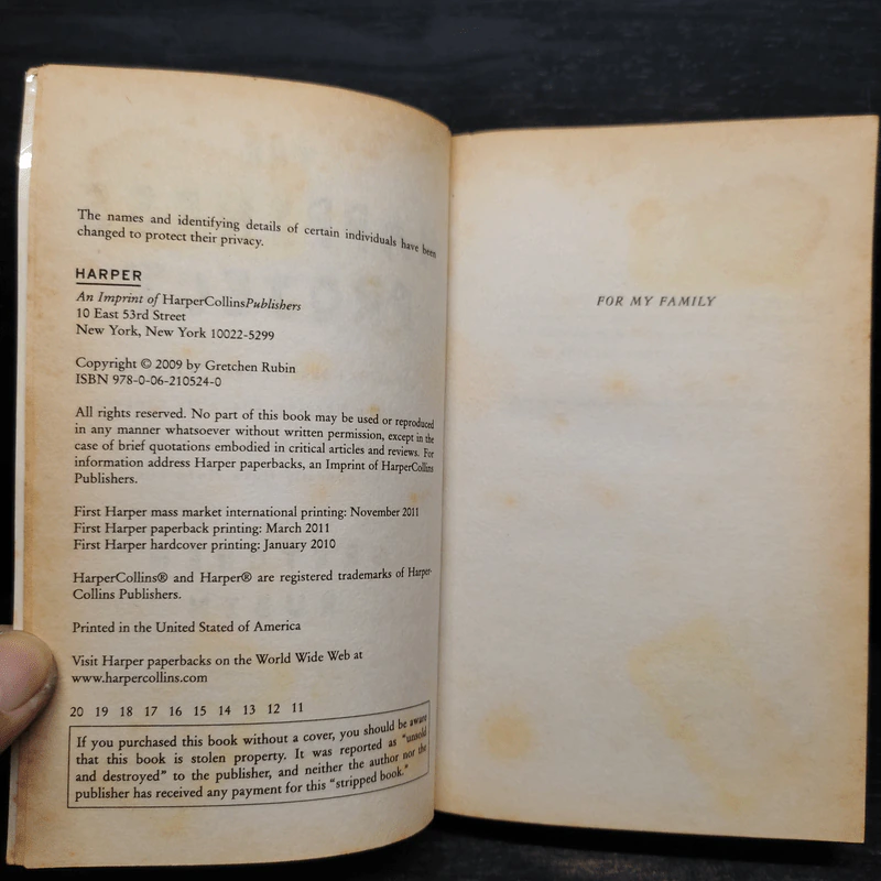 The Happiness Project - Gretchen Rubin รูปที่ 5