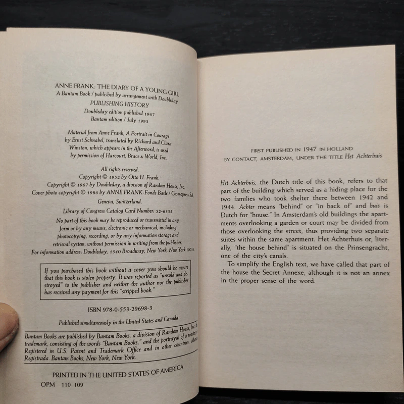 Anne Frank: The Diary of a Young Girl - Anne Frank รูปที่ 7