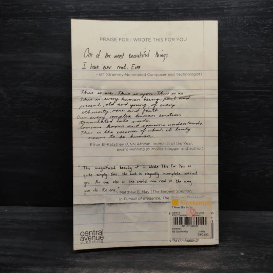 I Wrote This For You: Just the Words - Iain S. Thomas รูปที่ 2