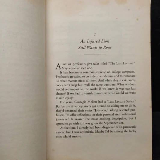 The Last Lecture - Randy Pausch รูปที่ 8