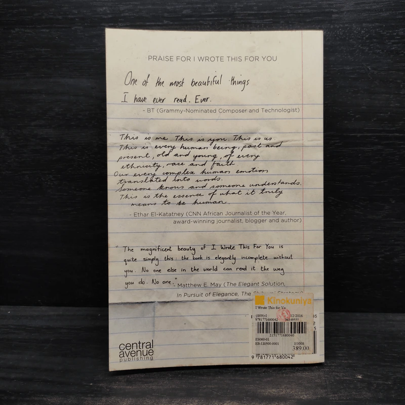 I Wrote This For You: Just the Words - Iain S. Thomas รูปที่ 2